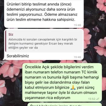 Ersağ Paketleme İşi Güven Endişesi