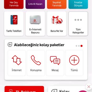 Vodafone Paketime Dahil Olan Hediye İnternetim Hattıma Yüklenmiyor