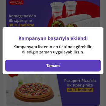 GetirYemek Kupon Hayal Kırıklığı