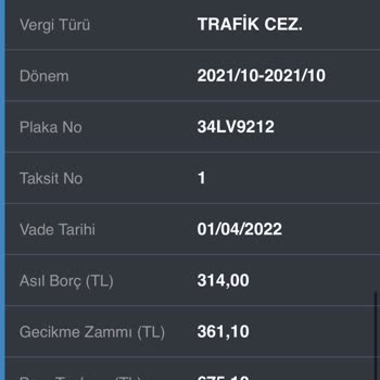 Gelir İdaresi Başkanlığı Satılan Araçlara Sonradan Gelen Borçlar