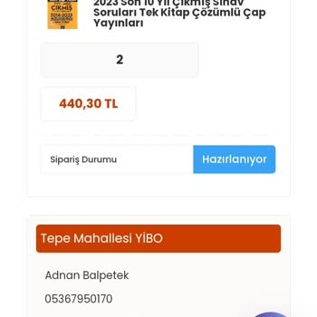 YKM Siparişim Akıbeti Öğrenebilir Miyim