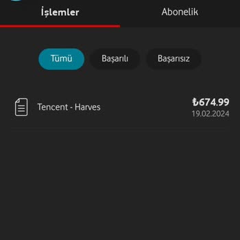 Vodafone İzinsiz Çekim Şikayeti