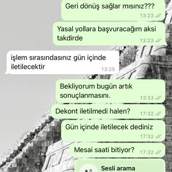 Caddstore İade Ürünün Ücretinin Yatırılmaması