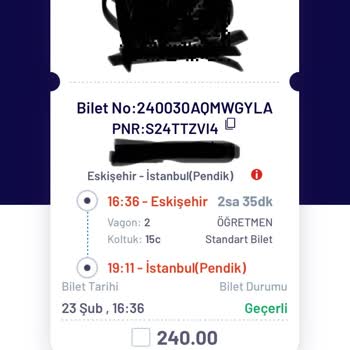 YHT Business Fiyat Farkı Niçin