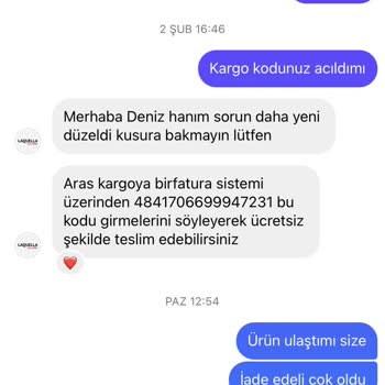 Laquella Gerçek Olmayan Ürün Ve İade Edilmeyen Para