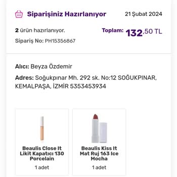 Gratis Siparişim Kargoya Verilmiyor