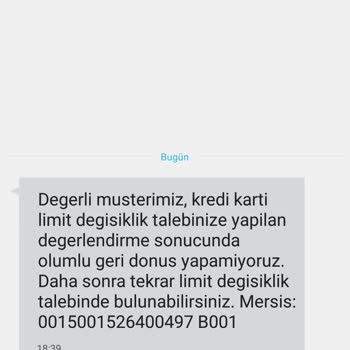 Akbank Kredi Kartı Limitimi Arttırmıyor