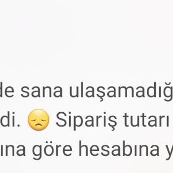 Getirin Aşırı Hızlı Olması Sebebiyle Sipariş Verememem