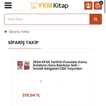 YKMkitap YKM Kitap Kargo Sorunu