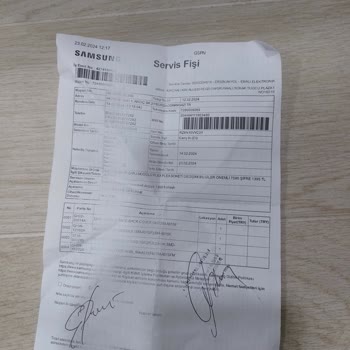 Samsung Telefon Samsung Servis Mağduriyeti Ve Yüksek Ücret Talebi