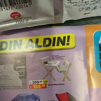 A101 Broşürde Olan Ürün Mağazada Yok.