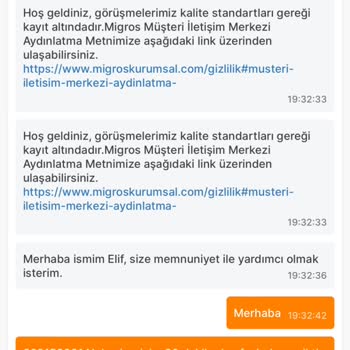 Migros Geciken Sipariş Ve Verilemeyen Teslimat Zamanı