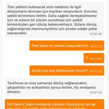 Migros Geciken Sipariş Ve Verilemeyen Teslimat Zamanı