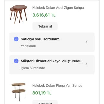 Hepsiburada 2 Aydır Beklediğim Sehpa Teslim Edilmedi!