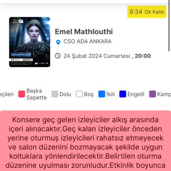 Biletinial.com Engelli Koltuklarını Kapatmışlar