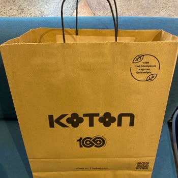 Koton Poşet Parasına Muhtaç Olmuş