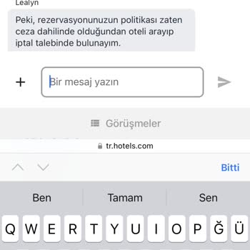 Hotels.com Ücret İadesi Yapılmadı