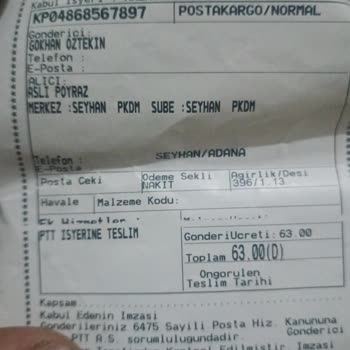 PTT Kargo Kargom Kaç Gündür Teslim Edilemedi