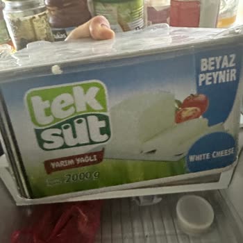 Teksüt Beyaz Peynir Turuncu Lekeler