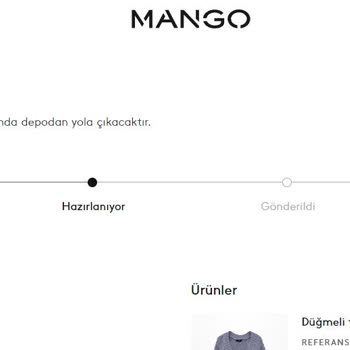 Mango.com Firmasının Stokta Olmayan Ürün Satması Ve Bekletmesi.