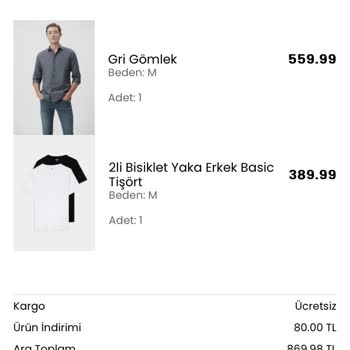 Mavi Ürünüm Eksik Geldi