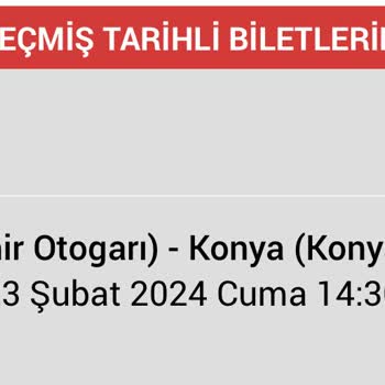 Star Batman Seyahat Konya Otogarına Giriş Yapmadı