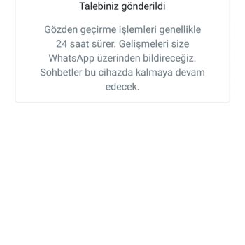 WhatsApp Spam Yedi Yanlışlıkla Kaldırın Engelimi