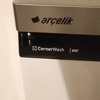 Arçelik 6167 Bulaşık Makinesi Kapak Açılıyor.
