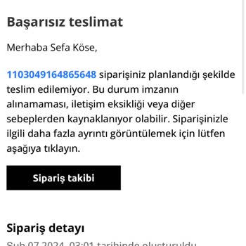 Bayrampaşa PDM PTT Kargo Kargomu Teslim Etmiyor