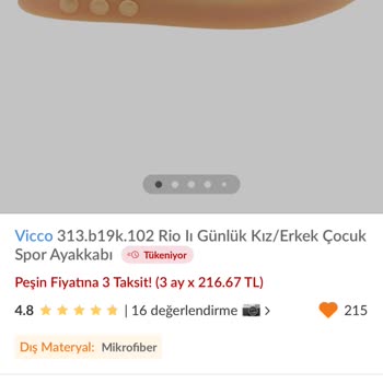 Trendyol Potinci Ayakkabı Satıcısı ile Yaşanan Sorun