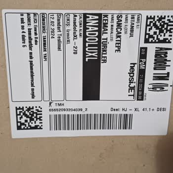 Hepsiburada Yanlış Ürün Gönderimi