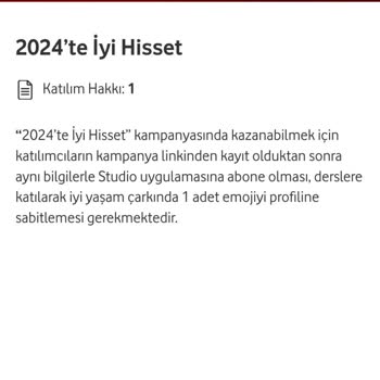 Vodafone Hediye İnternetim Gelmedi