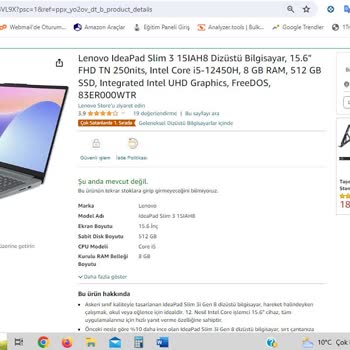 Amazon.com.tr Müşterileri Yanıltıyor, Listelediği Ürünü Göndermiyor.