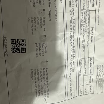 Boyner Eksik Ürünümü Bana Gönderir Misiniz Artık Lütfen!
