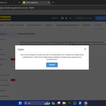 Sahibinden Eski Hesabımı Unuttum. Şimdiki Hesabımda E-DEVLET Onayı Alamıyorum.