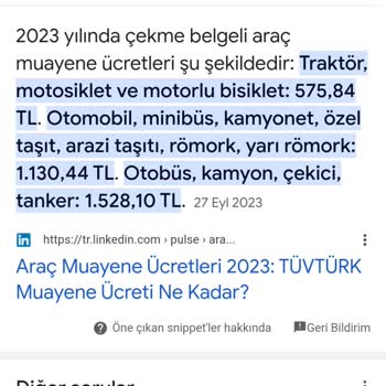 TÜVTÜRK Haksız Komisyon Ücreti