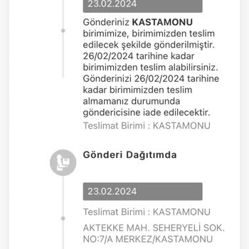 MNG Kargo Kargomu Teslim Etmedi