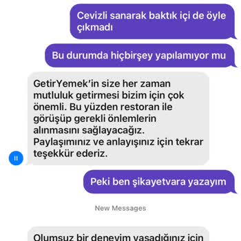 GetirYemek Kabus Gibi Sipariş Süreci