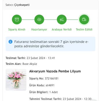 Çiçek Sepeti Müşteri Hizmetlerinin Yetersizliği Siparişin Özensizliği