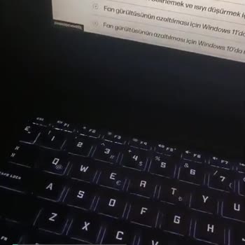 HP Fan Sesi Bir Anda Gelirken Bir Anda Gidiyor