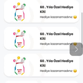 Nutella Kampanya Çekiliş İle Alakalı
