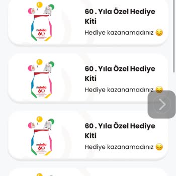 Nutella Kampanya Çekiliş İle Alakalı