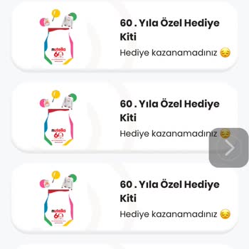 Nutella Kampanya Çekiliş İle Alakalı