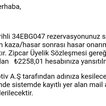 Zip Car Haksızlık Hk.
