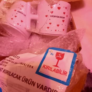PTT Kargo Kargom Kırık Geldi