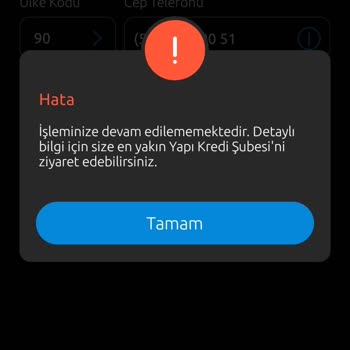 Yapı Kredi Bankası Mobil Bankacılık Yasağı