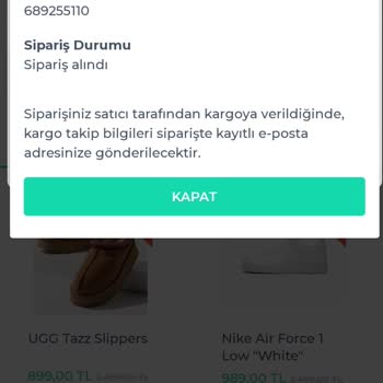 Sneakerslife.tr Sneakershome.tr1 Satıcısının Ürünleri Göndermemesi