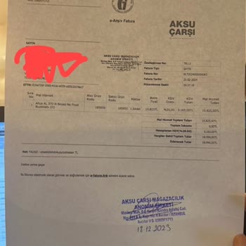 Aksu Çarşı Arçelik Altus Ayıplı Ürün