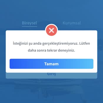 Halkbank Giriş Ve Satın Alma Hatası