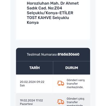 Aras Kargo Kargomu Bir Türlü Getiremedi